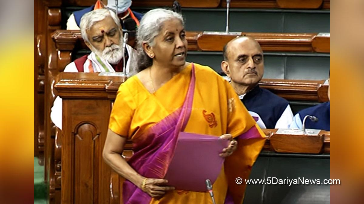 Nirmala Sitharaman, Union Minister for Finance & Corporate Affairs, BJP, Bharatiya Janata Party, Lok Sabha, Reserve Bank of India, RBI
