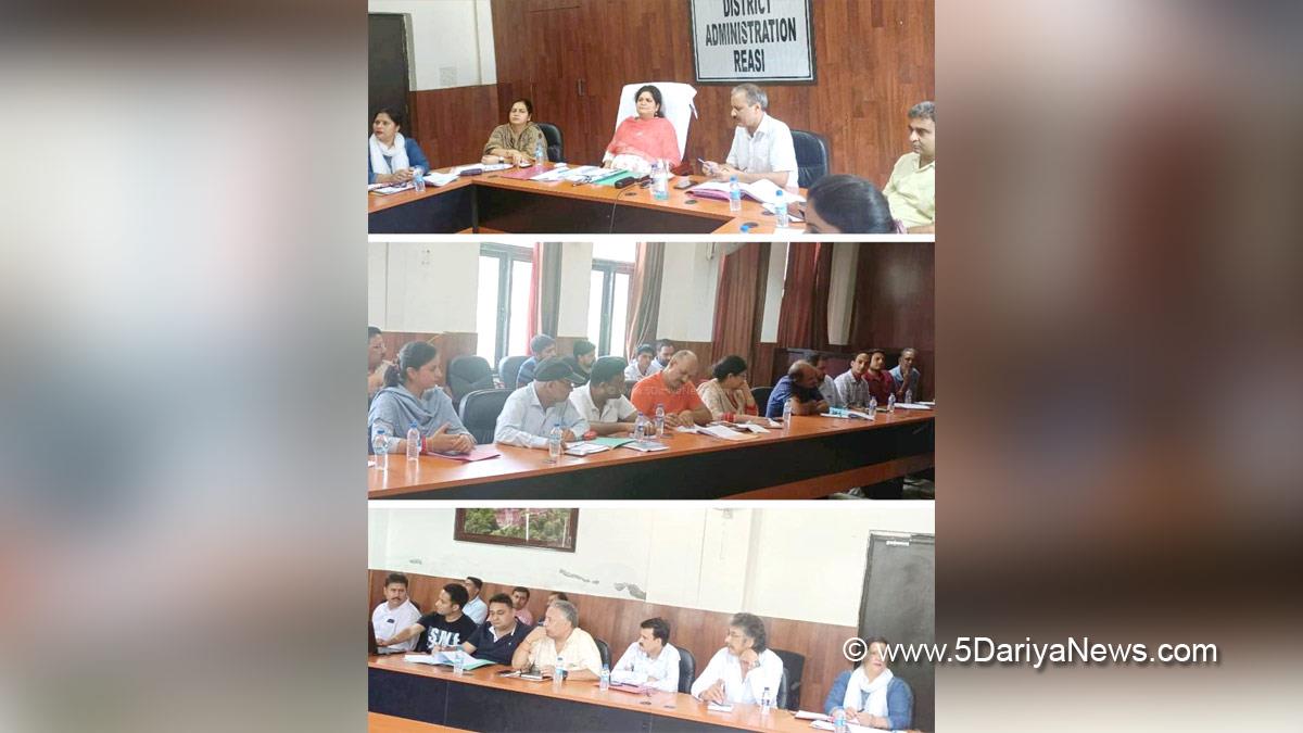 Reasi, Deputy Commissioner Reasi, Babila Rakwal, Kashmir, Jammu And Kashmir, Jammu & Kashmir, Jal Shakti, Jyoti Salathia