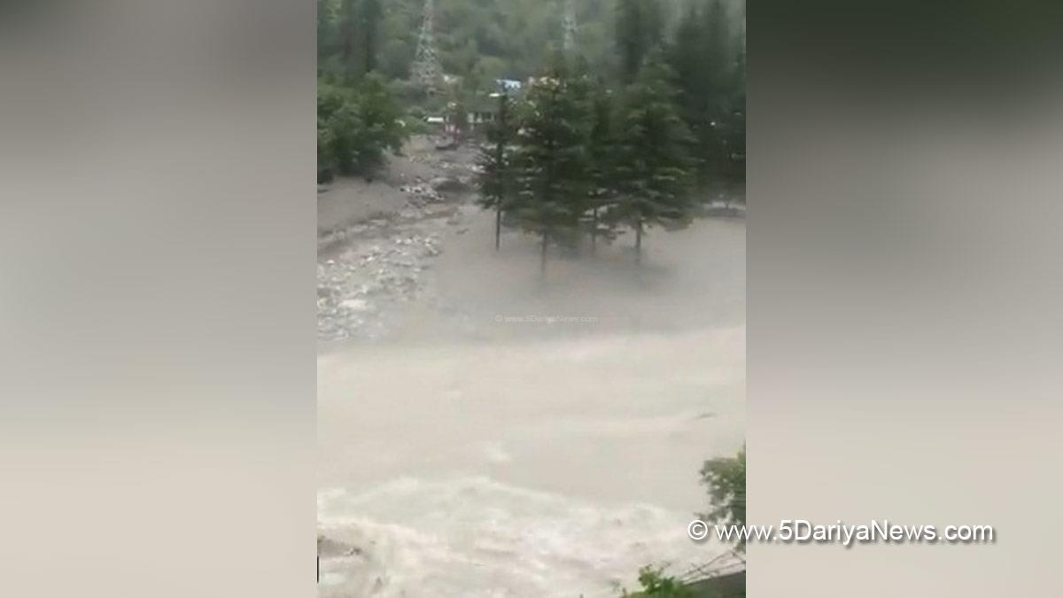 Weather, Himachal Pradesh, Kinnaur, Cloudburst, Shalakhar Village, Flood