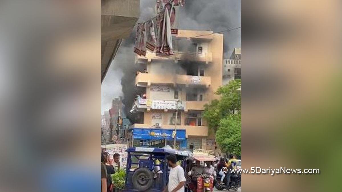 Hadsa India, Hadsa, New Delhi, Fire, Building Fire, New Delhi News