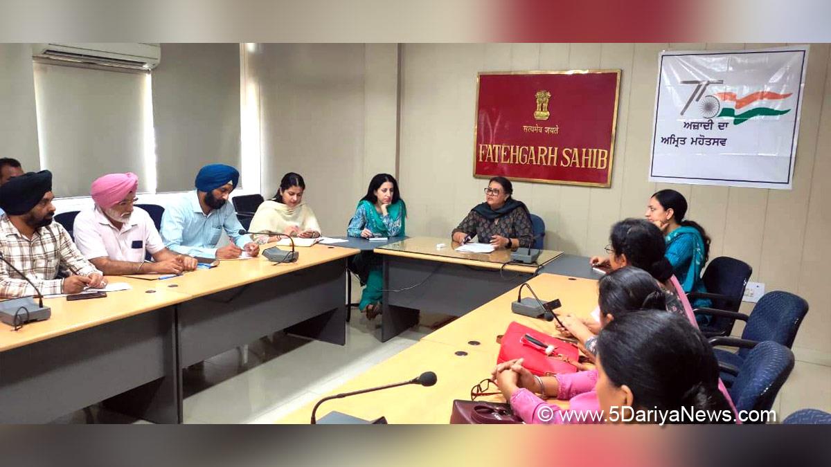 DC Fatehgarh Sahib, Parneet Shergill, Fatehgarh Sahib, Deputy Commissioner Fatehgarh Sahib 