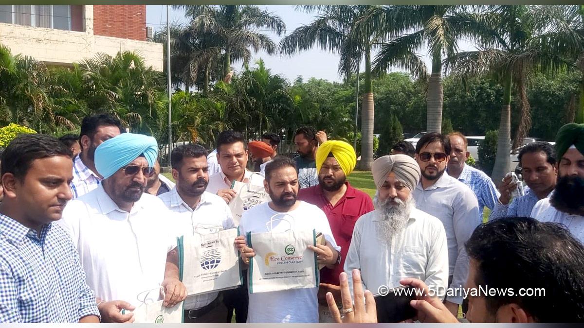 Kuljit Singh Randhawa, Dera Bassi, AAP, Aam Aadmi Party, Aam Aadmi Party Punjab, AAP Punjab, Say no to Plastic