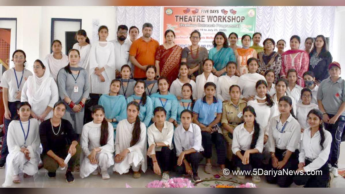 5-day Theatre workshop inaugurated at GCW Udhampur