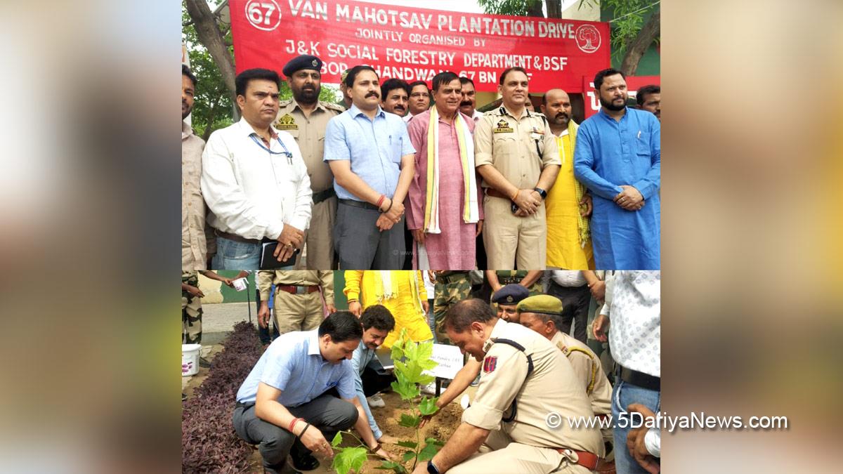 Kathua, DDC Kathua, District Development Commissioner Kathua, Rahul Pandey, Kashmir, Jammu And Kashmir, Jammu & Kashmir, Mahan Singh, 73rd Van Mahotsava