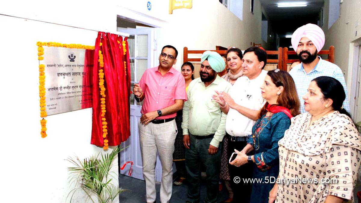Rajeev Kumar Gupta, Director Education Department, College, Punjab Admin