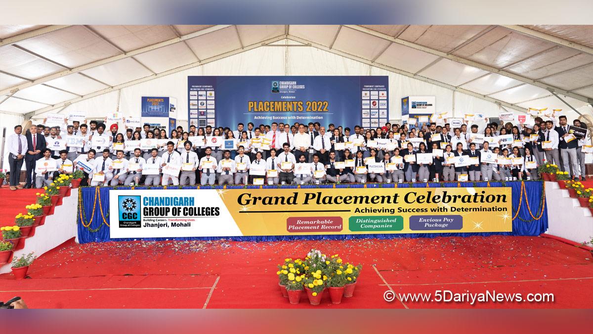 CGC Jhanjeri, Chandigarh Group Of Colleges, Satnam Singh Sandhu, Rashpal Singh Dhaliwal, Jhanjeri, CGC Jhanjeri Campus