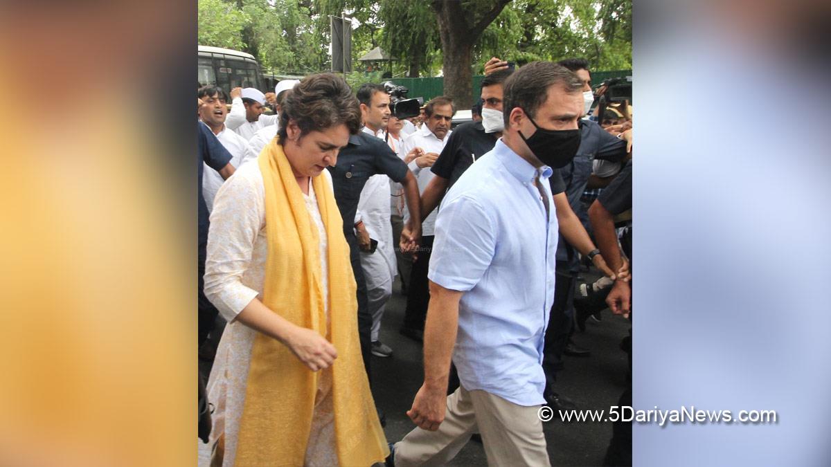 Rahul Gandhi, Indian National Congress, Congress, All India Congress Committee, Priyanka Gandhi, Priyanka Gandhi Vadra, Janpath, Sonia Gandhi, Enforcement Directorate, ED, National Herald Case
