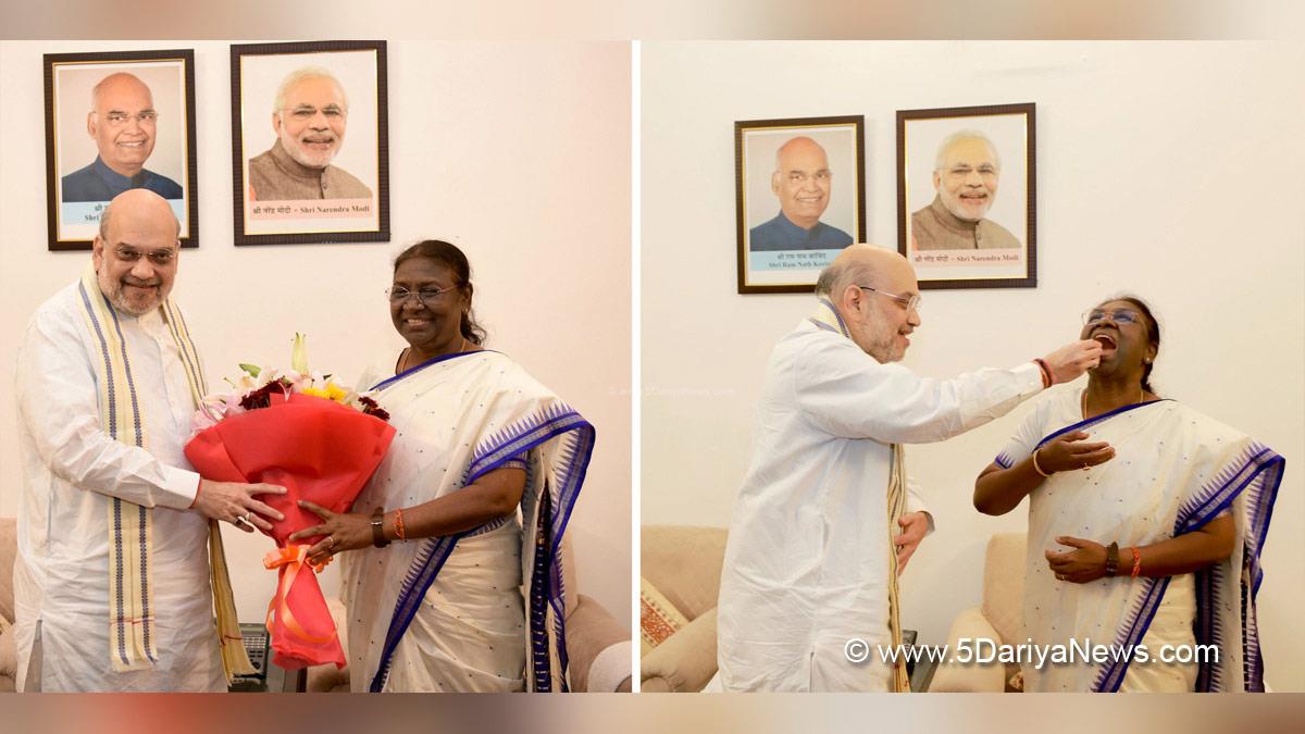 Amit Shah, Union Home Minister, BJP, Bharatiya Janata Party, Draupadi Murmu
