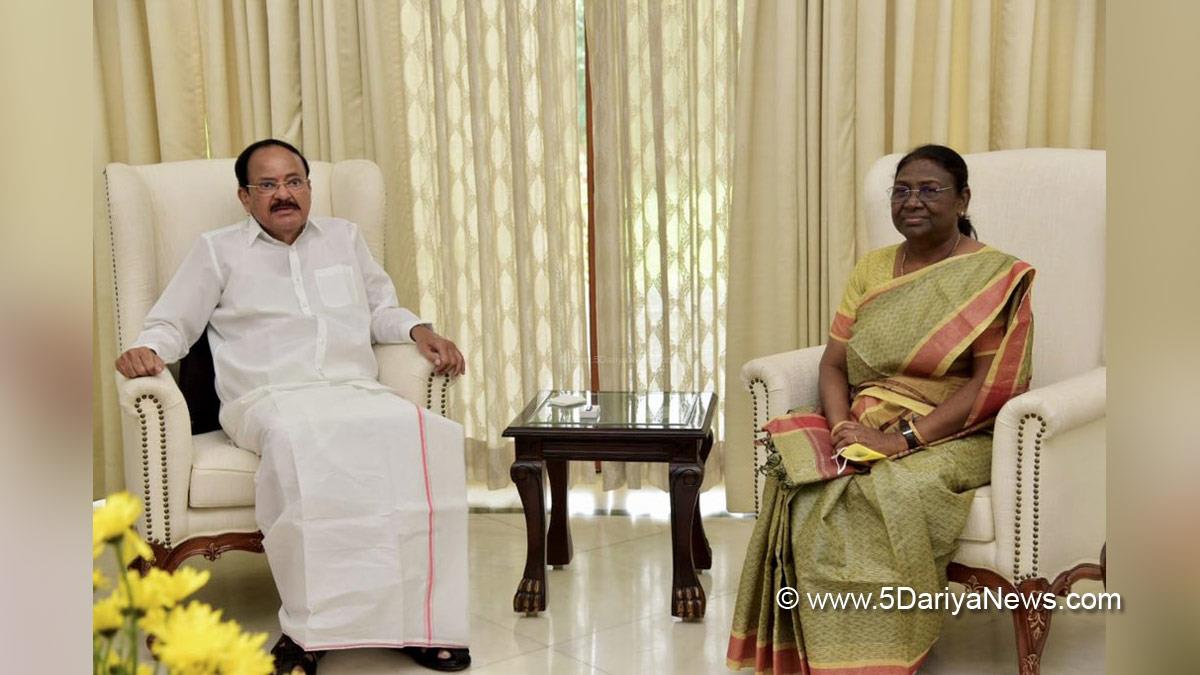 Venkaiah Naidu, Muppavarapu Venkaiah Naidu, M Venkaiah Naidu, Vice President of India, BJP, Bharatiya Janata Party, President, Droupadi Murmu