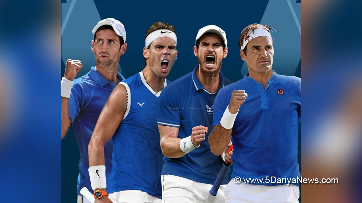 Sports News, Tennis, Tennis Player, Novak Djokovic, Rafael Nadal, Roger Federer, Andy Murray, Laver Cup