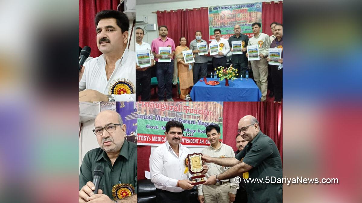 Doda, Deputy Commissioner Doda, Vikas Sharma, Jammu, Kashmir, Jammu And Kashmir, Jammu & Kashmir