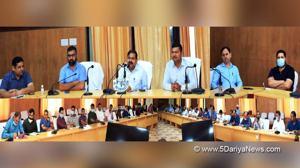 Kishtwar, DDC Kishtwar, District Development Commissioner Kishtwar, Ashok Sharma, Kashmir, Jammu And Kashmir, Jammu & Kashmir