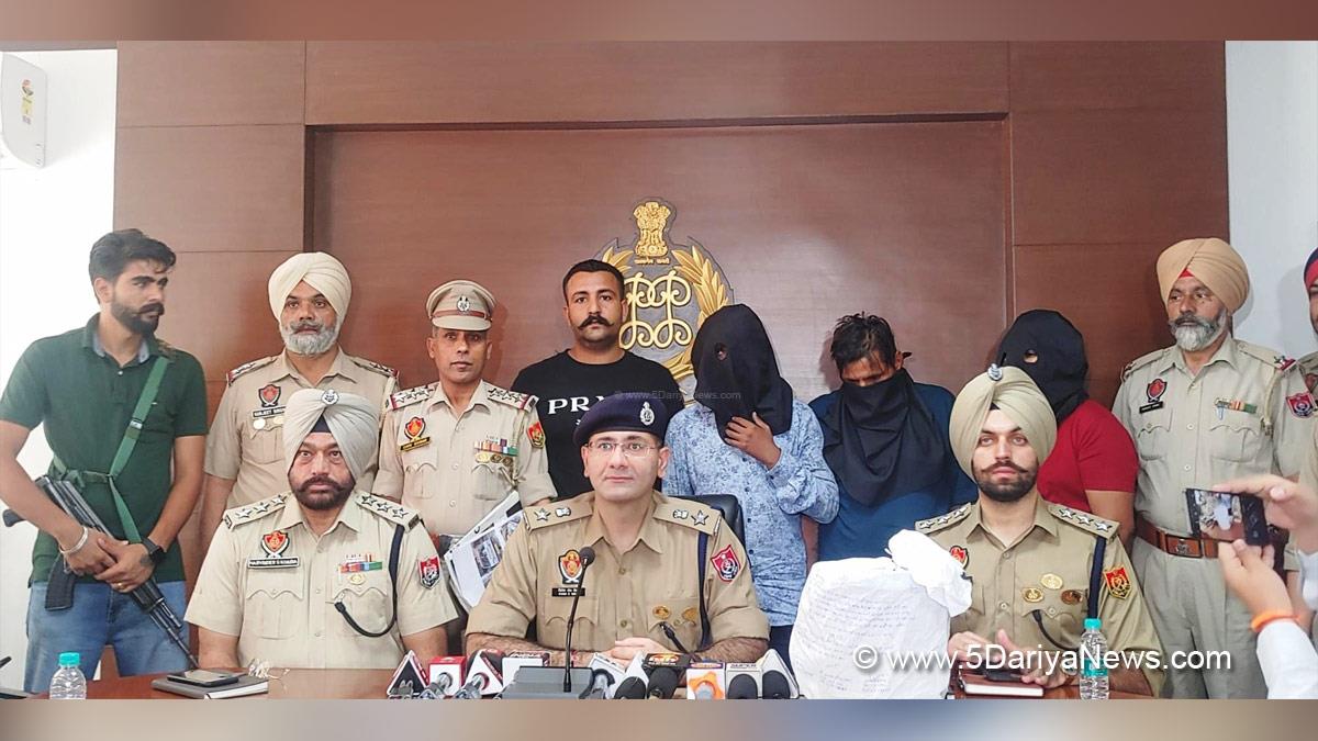 Crime News Punjab, Punjab Police, Police, Crime News, S.A.S. Nagar Police, Mohali Police,Gurpreet Singh Bhullar