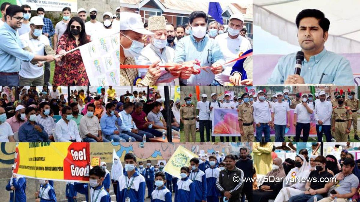 Bandipora, Deputy Commissioner Bandipora, Dr Owais Ahmad, Kashmir, Jammu And Kashmir, Jammu & Kashmir, Azadi Ka Amrit Mahotsav, 75th Anniversary of Indian Independence, 75th years of Independence,Eat Right Mela