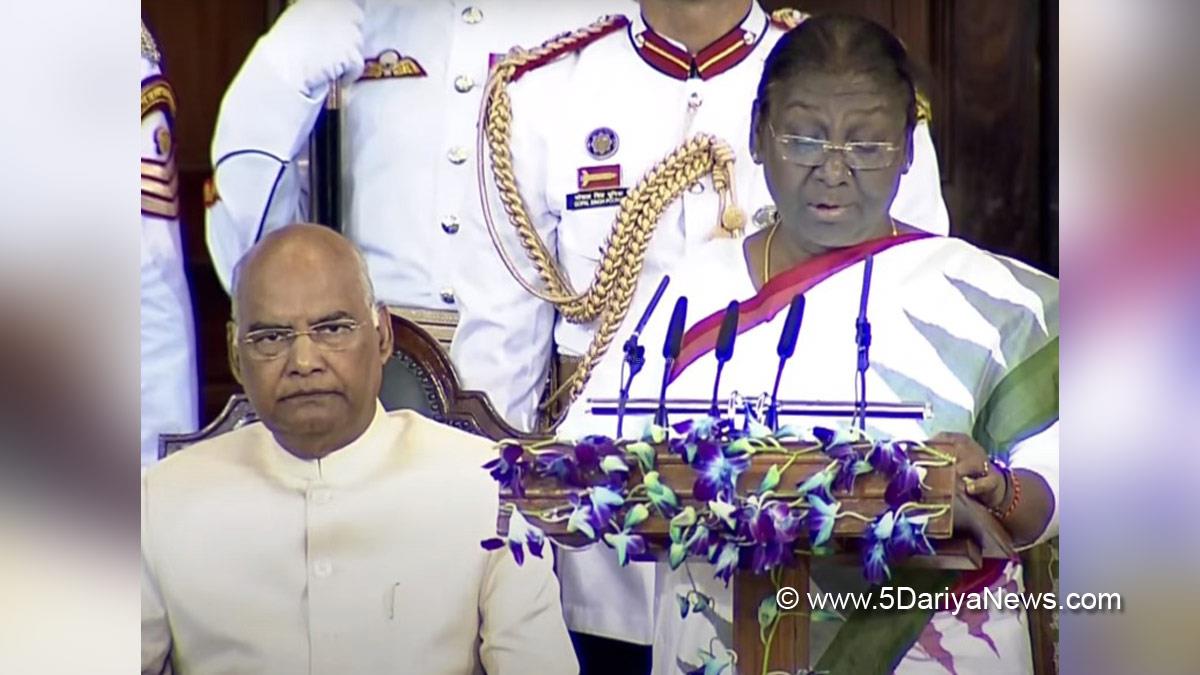 Draupadi Murmu Oath Ceremony Today, Draupadi Murmu Oath Ceremony Live, President Of India Oath Ceremony, Oath Ceremony President, 15th President Of India