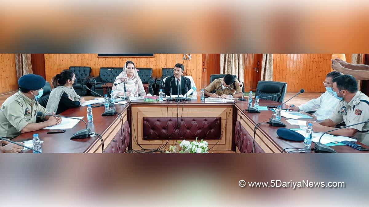 Baramulla, DDC Baramulla, Deputy Commissioner Baramulla, Dr. Syed Sehrish Asgar, Kashmir, Jammu And Kashmir, Jammu & Kashmir, Digi Mela, Digital Week, Digital Programme, Release URTC@75, Digital India Week