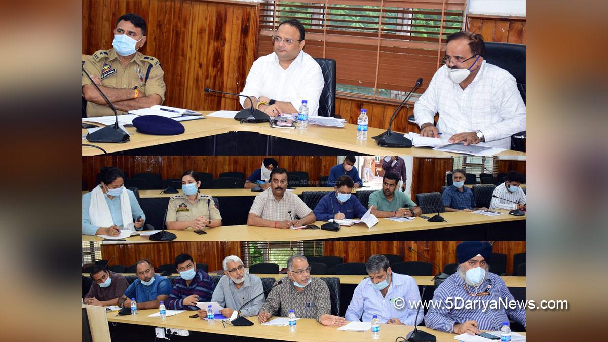 Jammu, DDC Jammu, Ramesh Kumar, Divisional Commissioner Jammu, Kashmir, Jammu And Kashmir, Jammu & Kashmir,  Satish Kumar Sharma