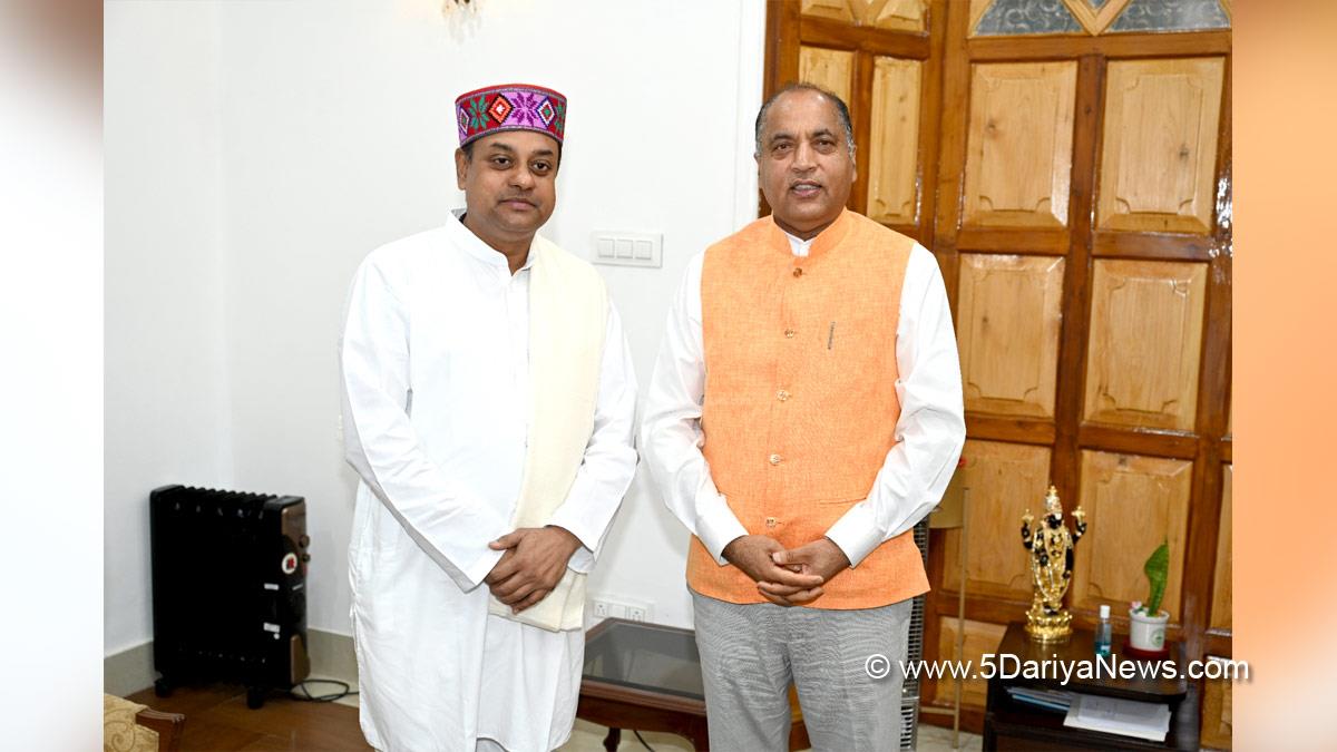 Sambit Patra , BJP National Spokesperson, Jai Ram Thakur, Himachal Pradesh, Himachal, Bharatiya Janata Party, BJP, BJP Himachal, Shimla, Chief Minister of Himachal Pradesh, BJP Himachal Pradesh