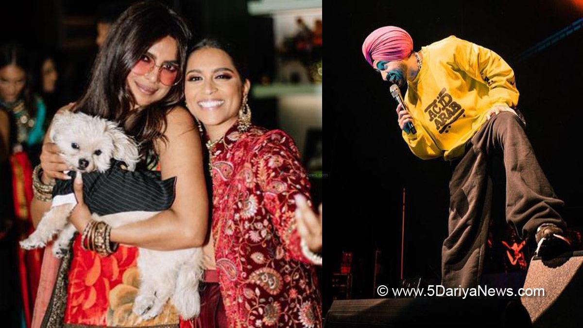 Born To Shine Tour, Born To Shine Tour Diljit Dosanjh, Lilly Singh, Lilly Singh In Diljit Concert, Priyanka Chopra, Priyanka Chopra In Diljit Concert, Diljit Dosanjh Concert, Diljit Dosanjh Concert Los Angeles