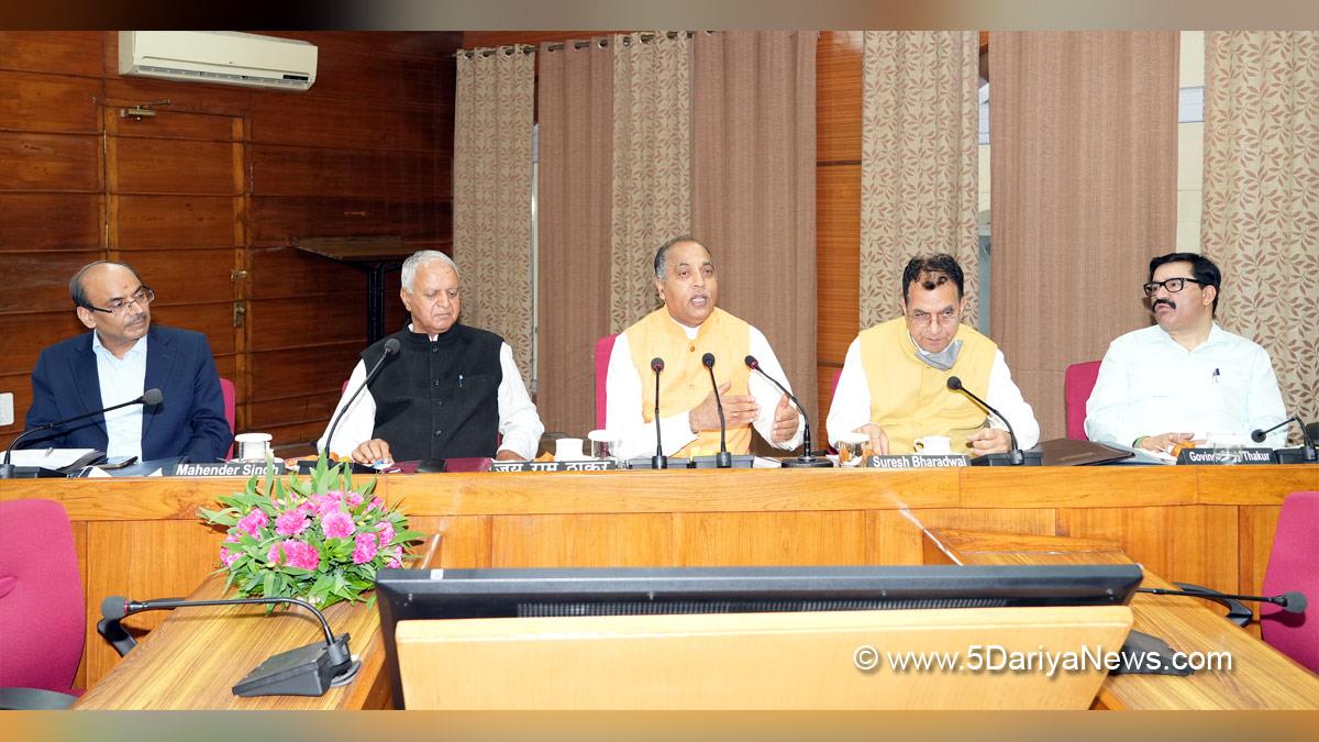 Jai Ram Thakur, Himachal Pradesh, Himachal, Bharatiya Janata Party, BJP, BJP Himachal, Shimla, Chief Minister of Himachal Pradesh, BJP Himachal Pradesh, Mahender Singh Thakur, Suresh Bhardwaj, Govind Singh Thakur
