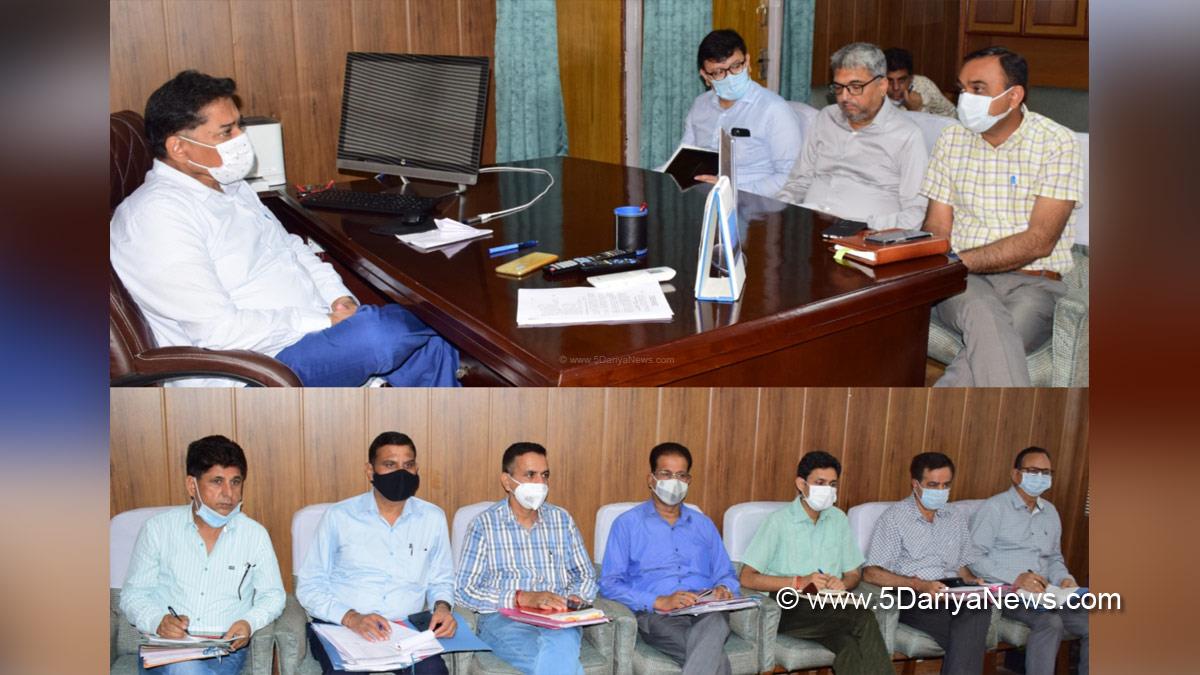 Ashok Kumar Parmar, Principal Secretary Jal Shakti Department, Kashmir, Jammu And Kashmir, Jammu & Kashmir, Srinagar, Jammu