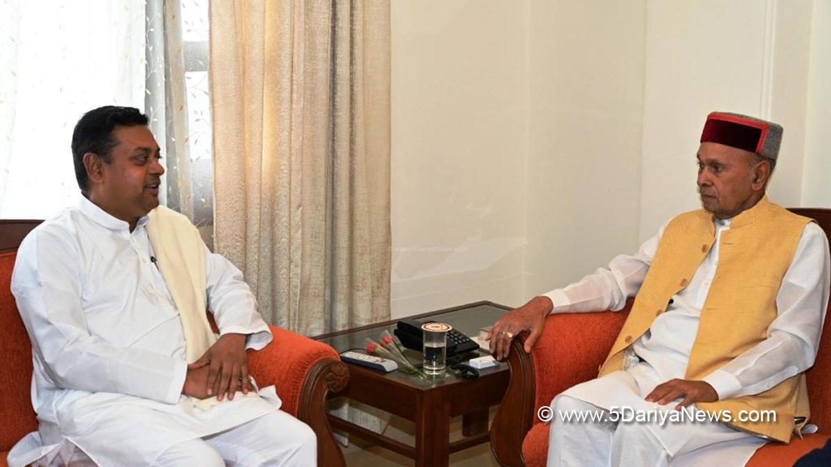 Sambit Patra, Prem Kumar Dhumal, Himachal Pradesh, Himachal, Bharatiya Janata Party, BJP, BJP Himachal, Shimla, BJP Himachal Pradesh