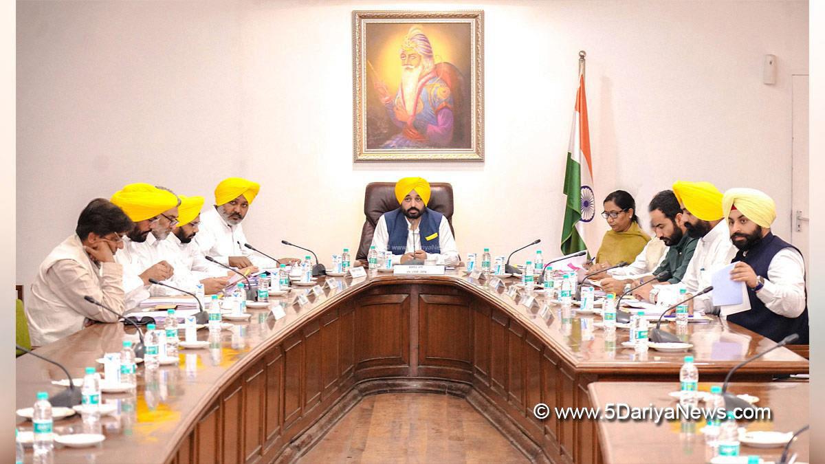 Bhagwant Mann, Cabinet Decision Punjab, AAP, Aam Aadmi Party, Aam Aadmi Party Punjab, AAP Punjab, Government of Punjab, Punjab Government, Punjab, Chief Minister Of Punjab