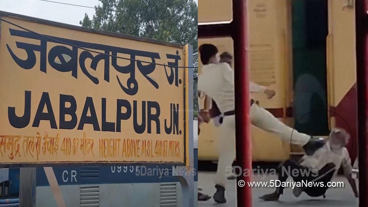  Crime News, Crime News Jabalpur, Jabalpur Old Man Assaulted, Jabalpur Old Man Assaulted By Police, Jabalpur Police Viral Video, Jabalpur Viral Video, Jabalpur Railway Station Viral Video, Jabalpur Police, Madhya Pradesh, Constable Anant Sharma, Constable Anant Sharma News