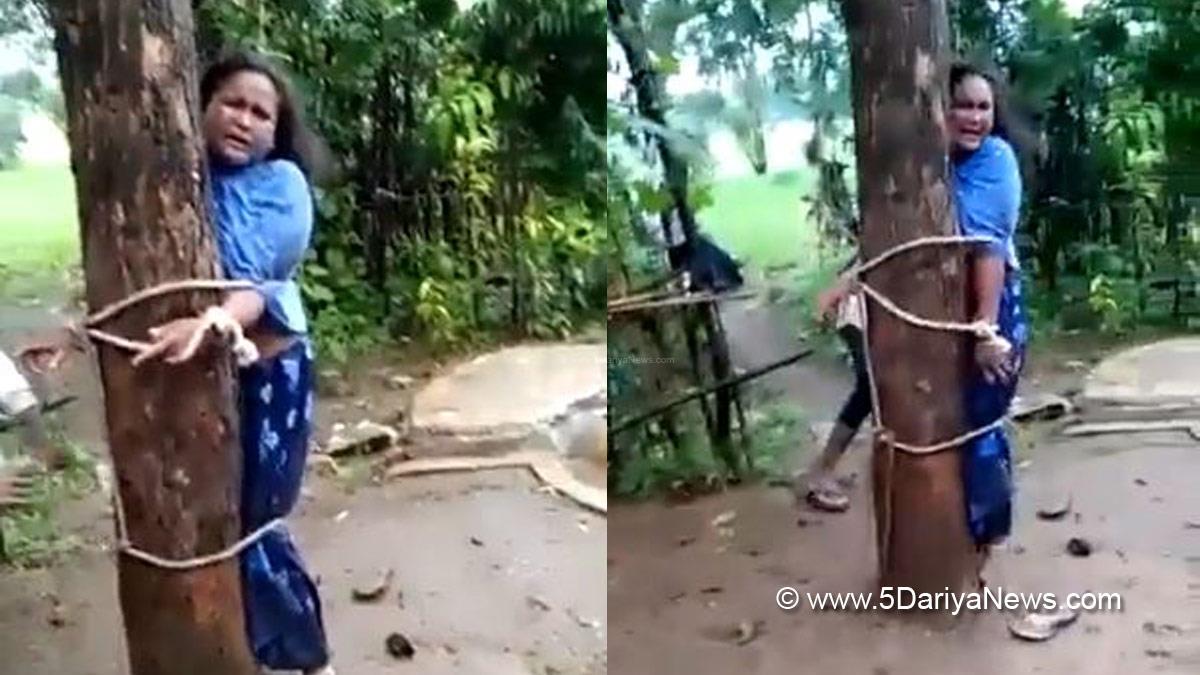 Crime News, Crime News Rajasthan, Rajasthan Woman Brutally Beaten, Rajasthan Woman Brutally Beaten Video, Women Tied To Tree Beaten, Women Tied To Tree Beaten Video, Rajasthan Viral Video Women