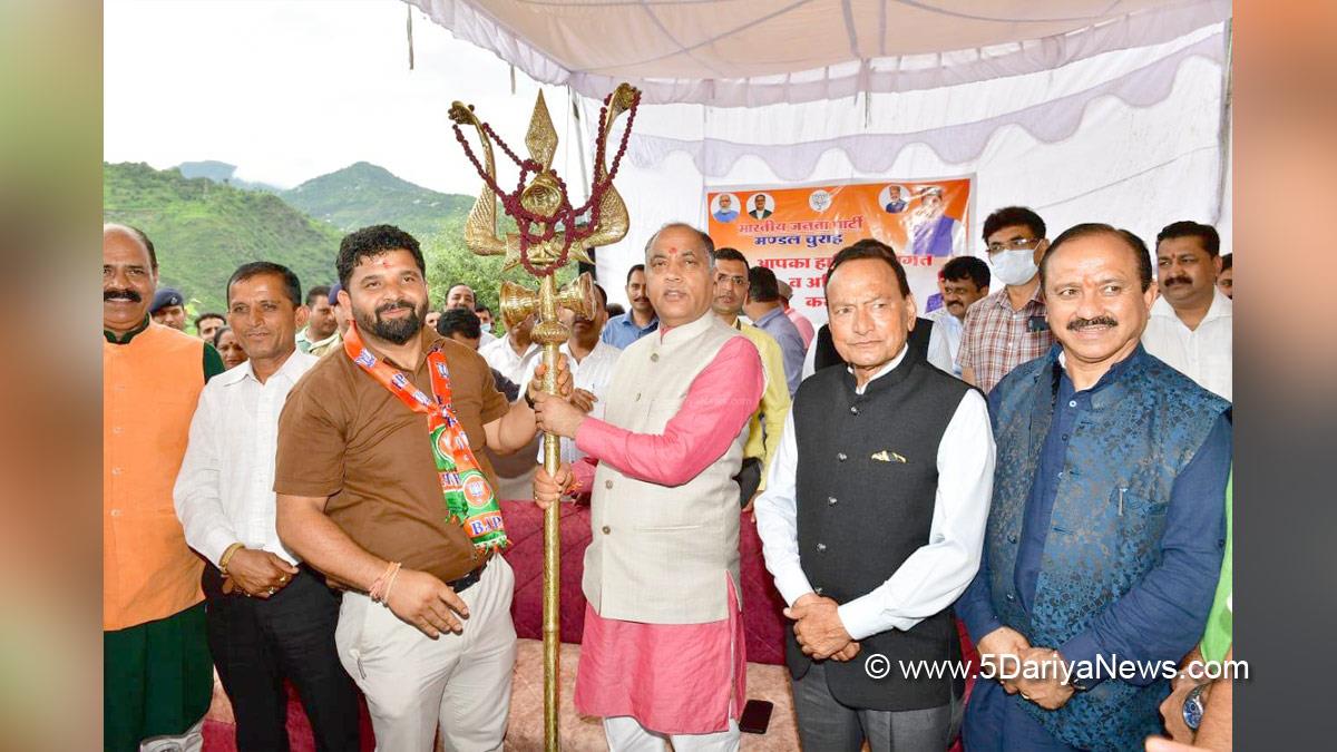 Jai Ram Thakur, Himachal Pradesh, Himachal, Bharatiya Janata Party, BJP, BJP Himachal, Shimla, Chief Minister of Himachal Pradesh, BJP Himachal Pradesh, Chamba