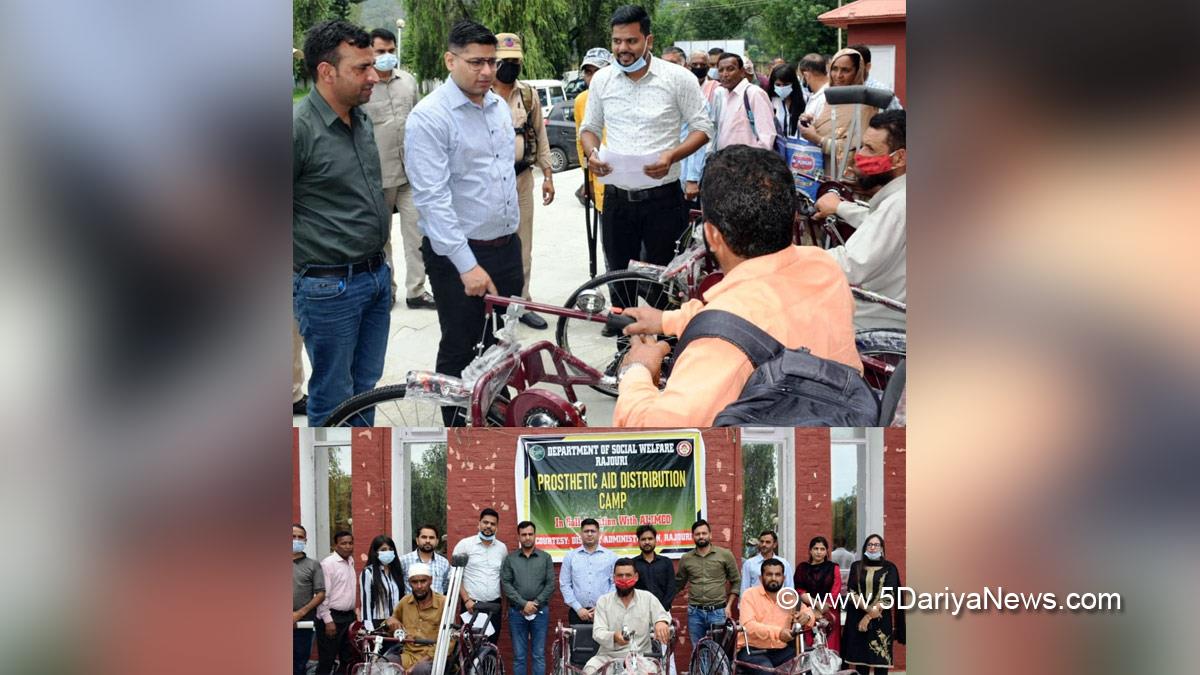 Rajouri, DDC Rajouri, District Development Commissioner Rajouri, Vikas Kundal, Kashmir, Jammu And Kashmir, Jammu & Kashmir, District Administration Rajouri, Social Welfare Department, SWD