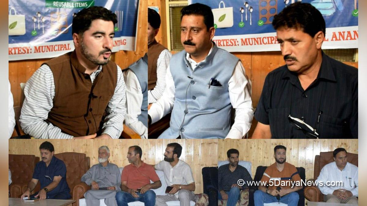 Anantnag, MC Shoaib Noor, DFO Anantnag, M Ramzan Mir, Jammu, Kashmir, Jammu And Kashmir, Jammu & Kashmir, Single Use Plastic, SUP