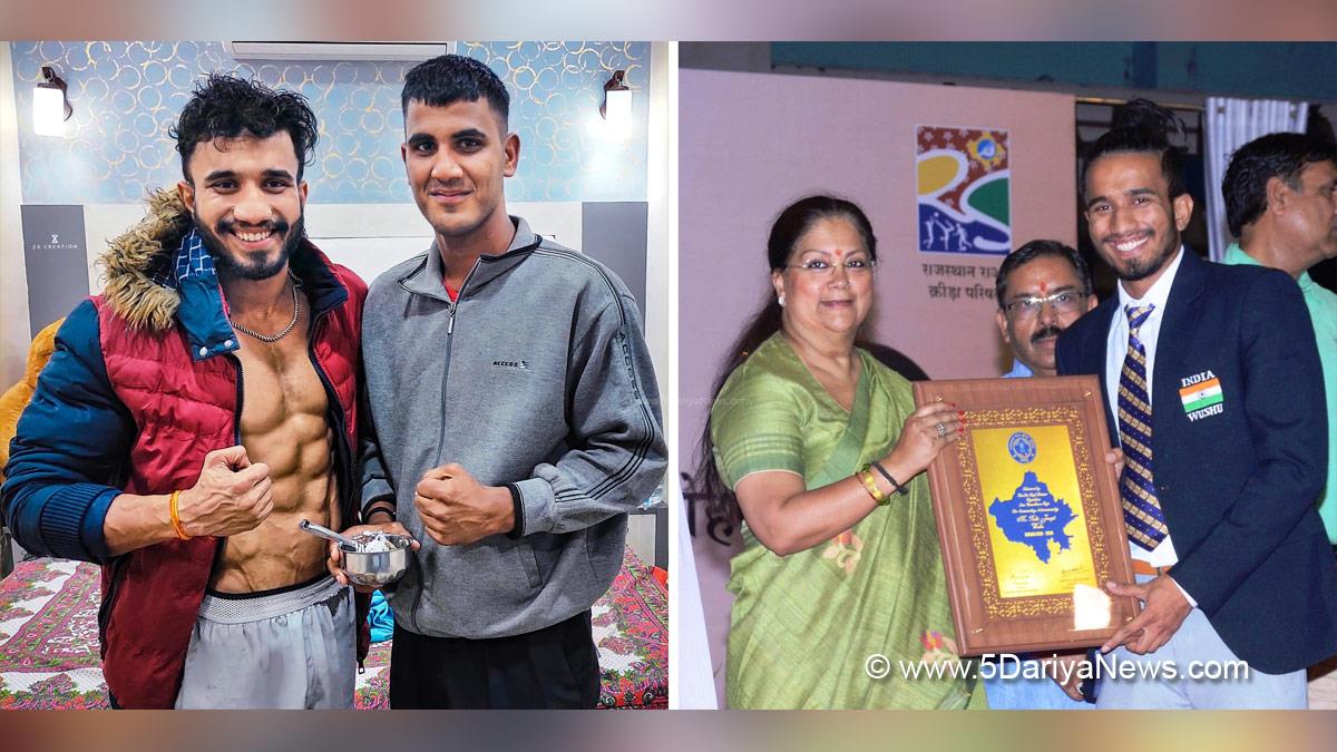 Sports News, Boxing, Boxer, Rohit Jangid, Vasundhara Raje, Vasundhara Raje, Jaipur, Rajasthan, BJP, Bharatiya Janata Party