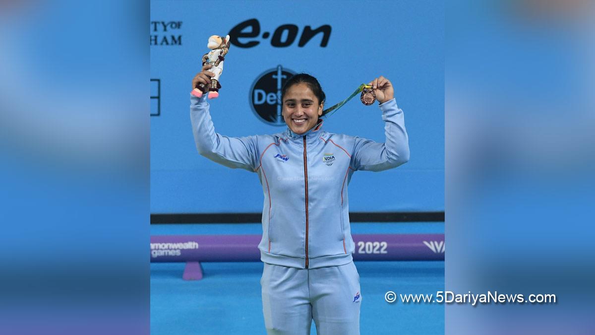 Commonwealth Games 2022, Commonwealth of Nations, Commonwealth Games News, Commonwealth Games Medal Winners, CWG 2022, CWG 2022 Birmingham, Birmingham, Sports News, Harjinder Kaur, Wightlifter, Bronze Medal