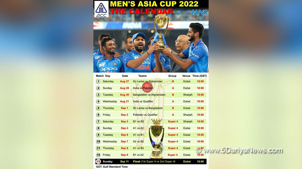 Sports News, Cricket, Cricketer, Player, Bowler, Batsman, Asia Cup, Asia Cup 2022, Asia Cup 2022 Schedule, India Vs Pakistan, Ind Vs Pak