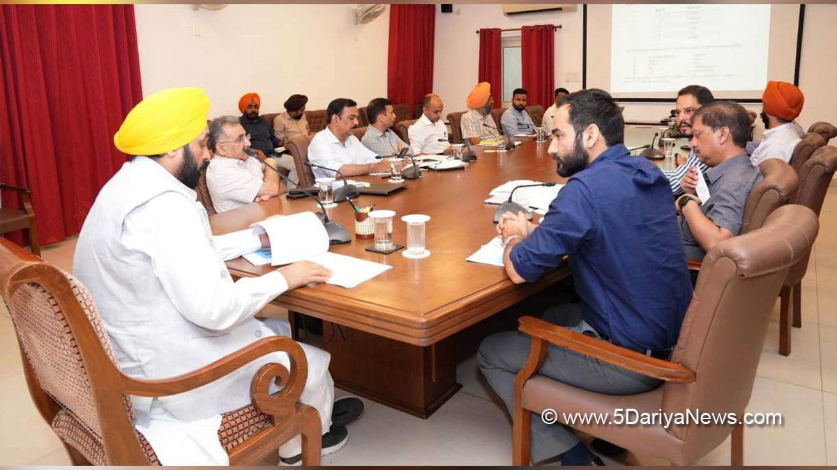 Bhagwant Mann, AAP, Aam Aadmi Party, Aam Aadmi Party Punjab, AAP Punjab, Government of Punjab, Punjab Government, Punjab, Chief Minister Of Punjab, Punjab Khed Mela, Gurmeet Singh Meet Hayer, Meet Hayer