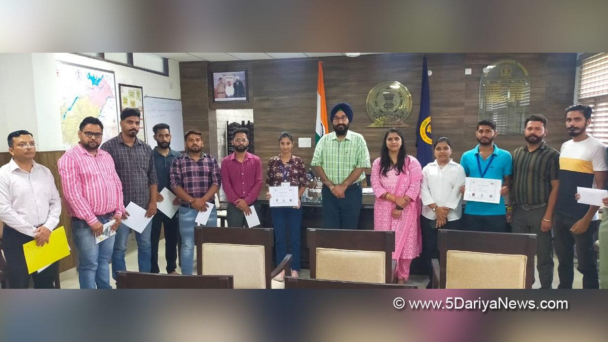 DC Pathankot, Deputy Commissioner Pathankot, Harbir Singh, Pathankot