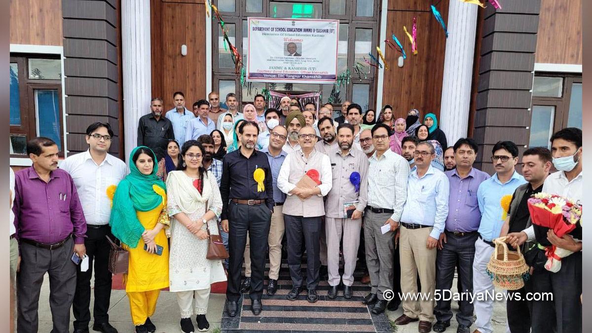The Mission Director Atal Innovation Mission, AIM, NITI Aayog New Delhi, Dr Chintan Vaishnav, Jammu And Kashmir, Jammu & Kashmir