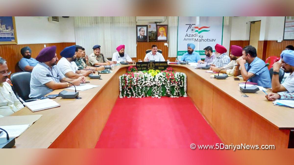 DC Tarntaran, Monish Kumar, Tarntaran, Deputy Commissioner Tarntaran