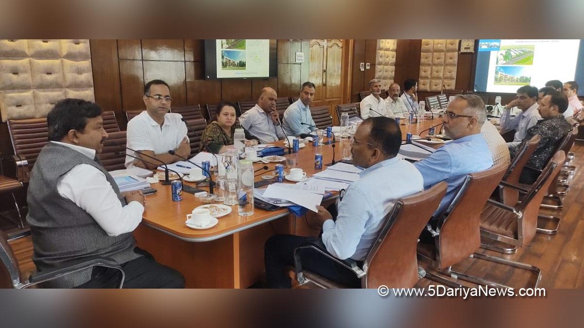 Dheeraj Gupta, Principal Secretary Housing and Urban Development Department, HUDD, Kashmir, Jammu And Kashmir, Jammu & Kashmir, JKHB, Ramesh Kumar, Pandurang K Pole