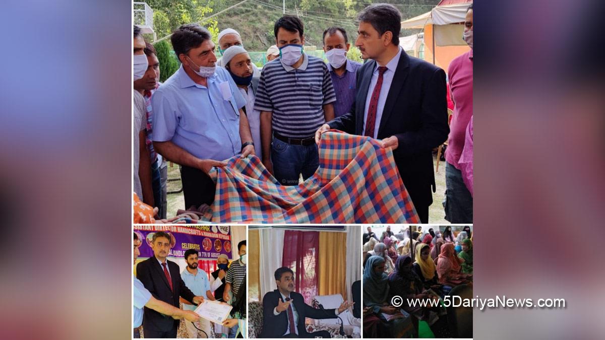 Kupwara, Deputy Commissioner Kupwara, Khalid Jahangir, Kashmir, Jammu And Kashmir, Jammu & Kashmir, Department of Handicrafts & Handloom