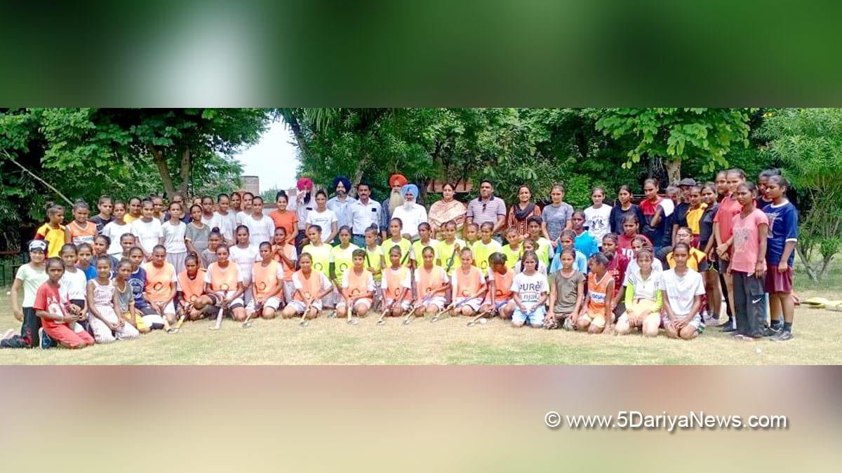 Sports News, Hockey, Tarn Taran, Sri Guru Arjan Dev Government Girls Senior Secondary School