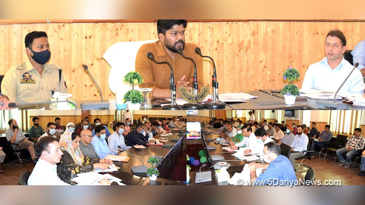 Ganderbal, Deputy Commissioner Ganderbal, Shyambir, Kashmir, Jammu And Kashmir, Jammu & Kashmir, District Administration Ganderbal, District Coordination Committee, JKIGRAMS