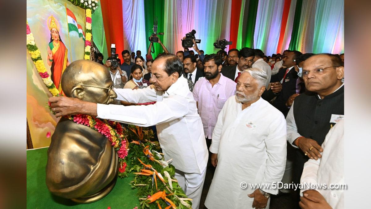 K  Chandrashekar Rao, K. Chandrasekhar Rao, Hyderabad, Telangana, Telangana Rashtra Samithi, TRS, Telangana Chief Minister, Swatantra Bharatha Vajrotsava Dwi Sapthaham