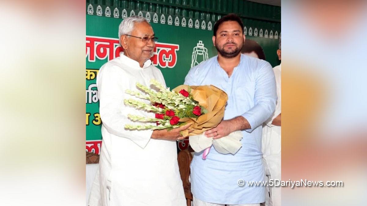 Nitish Kumar, Patna, Bihar, Janata Dal United, Chief Minister of Bihar, Tejaswi Yadav, Tejashwi Yadav, Patna, Rashtriya Janata Dal, Bihar, RJD
