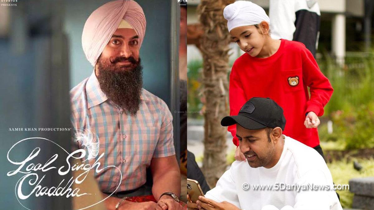 Laal Singh Chaddha, Laal Singh Chaddha Movie Cast, Gippy Grewal, Shinda Grewal, Shinda Grewal Laal Singh Chaddha, Gippy Grewal Shinda Grewal, Gippy Grewal Laal Singh Chaddha, Aamir Khan, Aamir Khan Laal Singh Chaddha, Aamir Khan Shinda Grewal, Gippy Grewal Son, Gippy Grewal Interview, Gippy Grewal Latest Interview