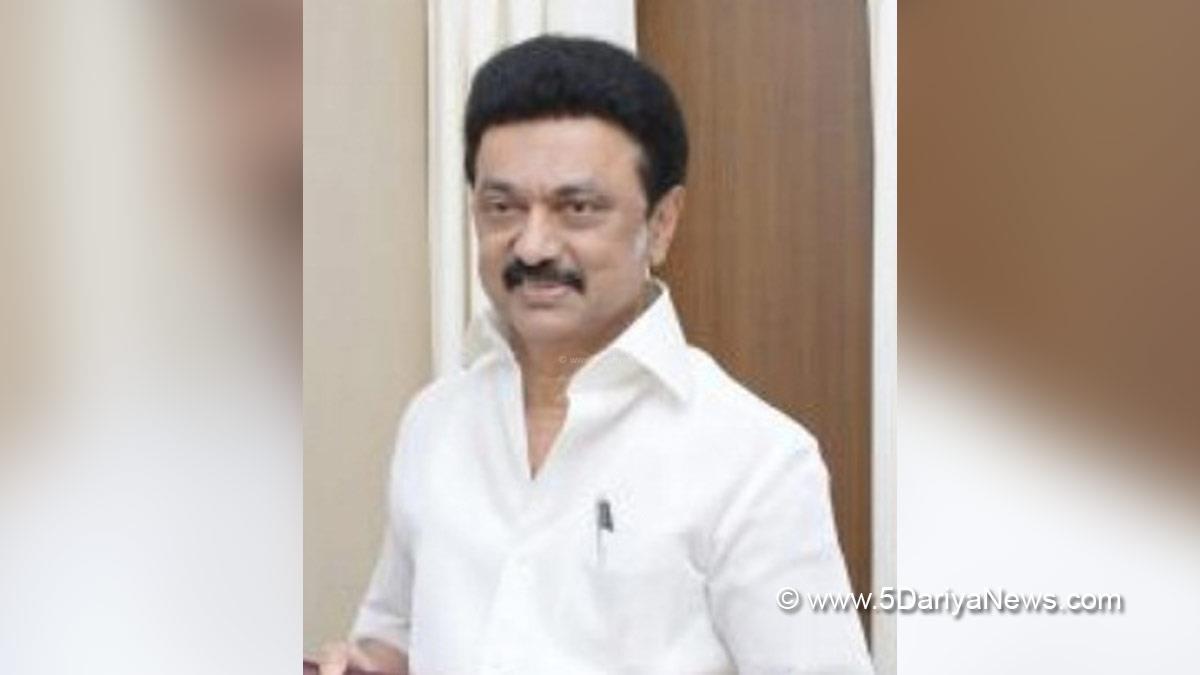 M.K. Stalin, Tamil Nadu, Chief Minister, Chennai