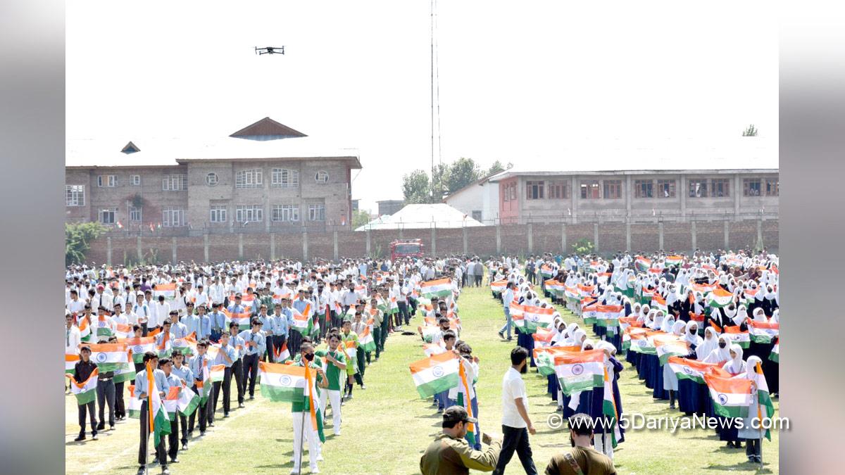 Azadi Ka Amrit Mahotsav, 75th Anniversary of Indian Independence, 75th years of Independence, Har ghar Tiranga, Kashmir, Jammu And Kashmir, Jammu & Kashmir, Kashmir Valley, Pulwama