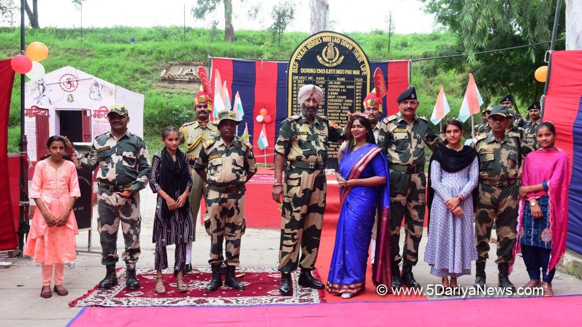 DC Ferozepur, Deputy Commissioner Ferozepur, Ferozepur, Amrit Singh, Rakshabandan, BSF Jawans