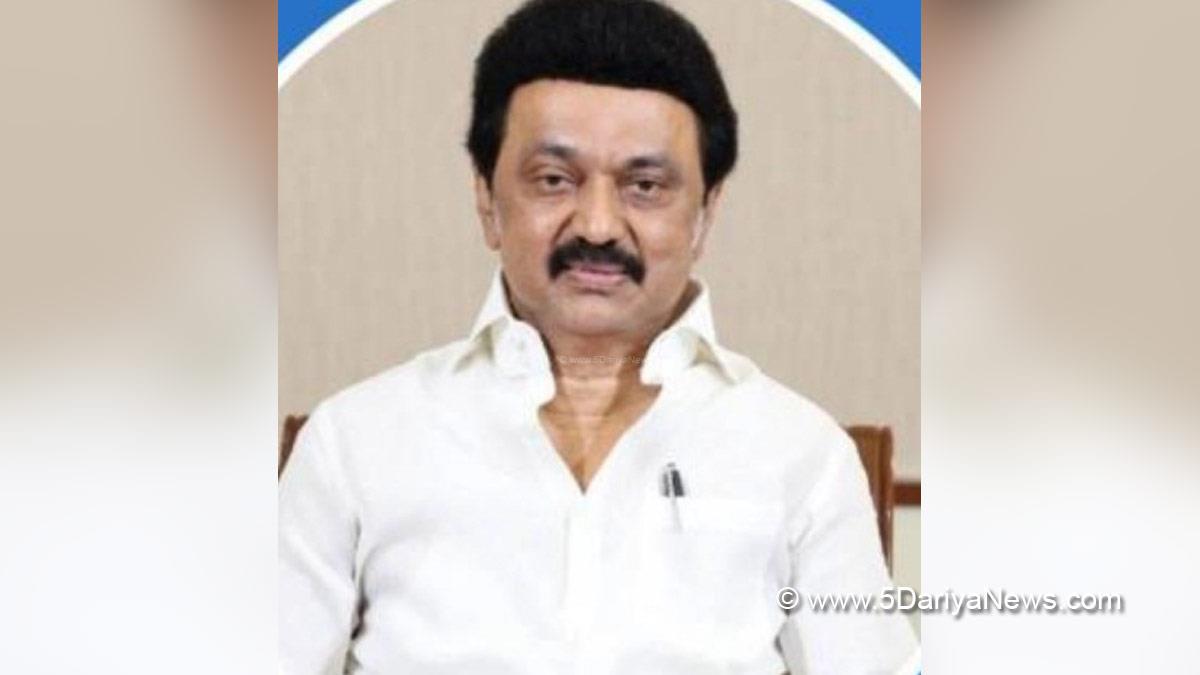 M.K. Stalin, Tamil Nadu, Chief Minister, Chennai